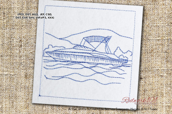 Deck Boat Redwork Review