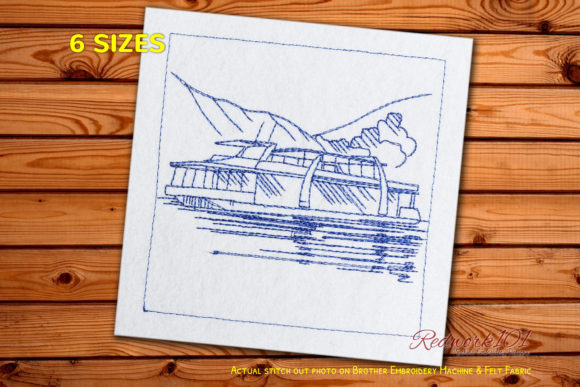 Houseboat Redwork Review
