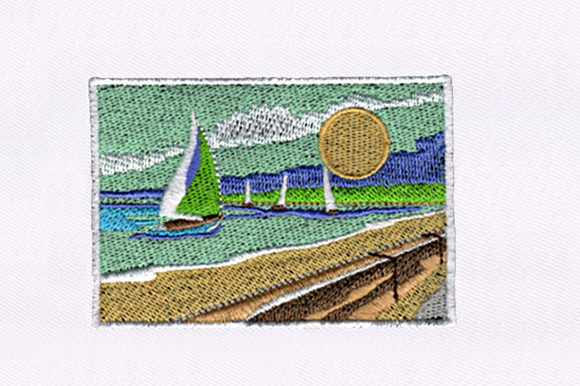 Picturesque Ships: A Boutique Sweatshirt Embroidery Review