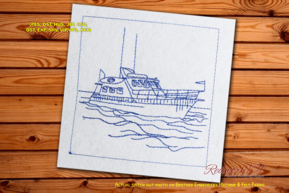 Trawler Boat Redwork Review